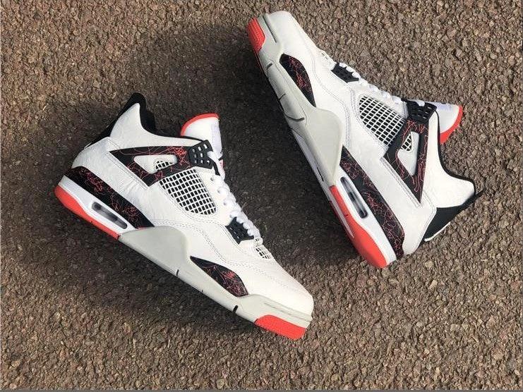 Air Jordan 4 Retro Flight Nostalgia Shoes Sneakers (Big Size Available) by Air Jordan