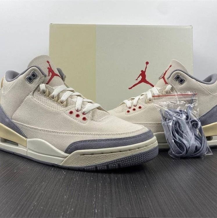Air Jordan 3 Muslin Shoes Sneakers by Air Jordan
