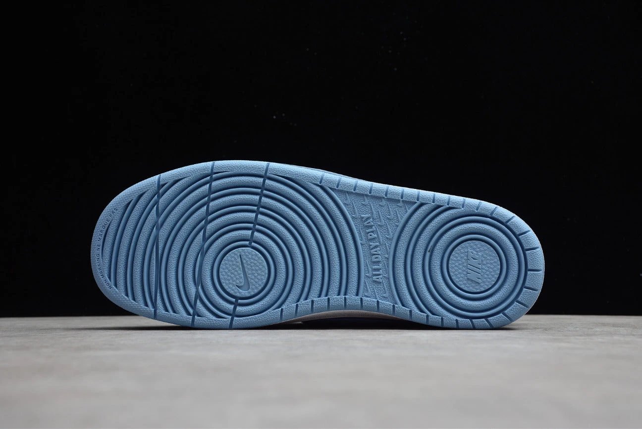 NK Court Borough Low 2 MWH GS White Blue by Air Jordan