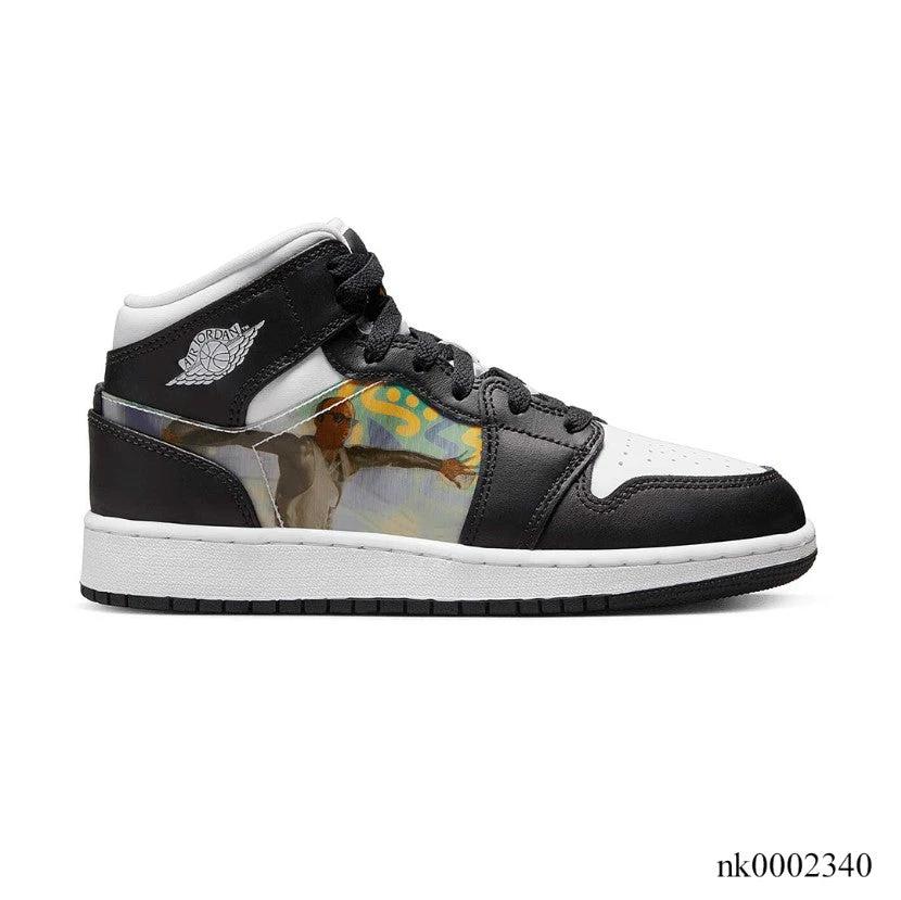 Air Jordan 1 Mid Hologram Shoes Sneakers by Air Jordan