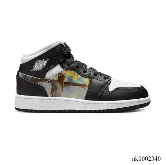 Air Jordan 1 Mid Hologram Shoes Sneakers by Air Jordan
