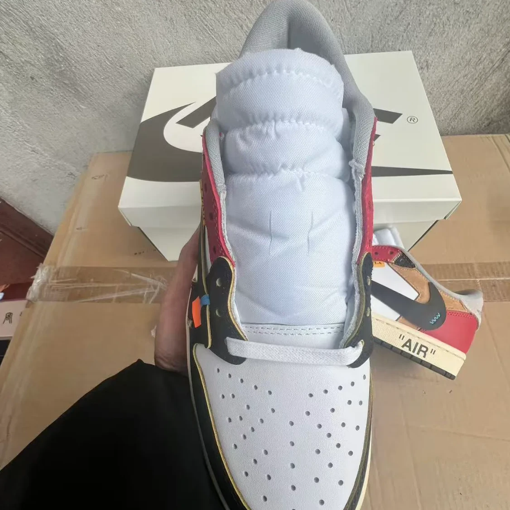 OW x Air Jordan 1 Low OG Goat Lows Shoes Sneakers by Air Jordan