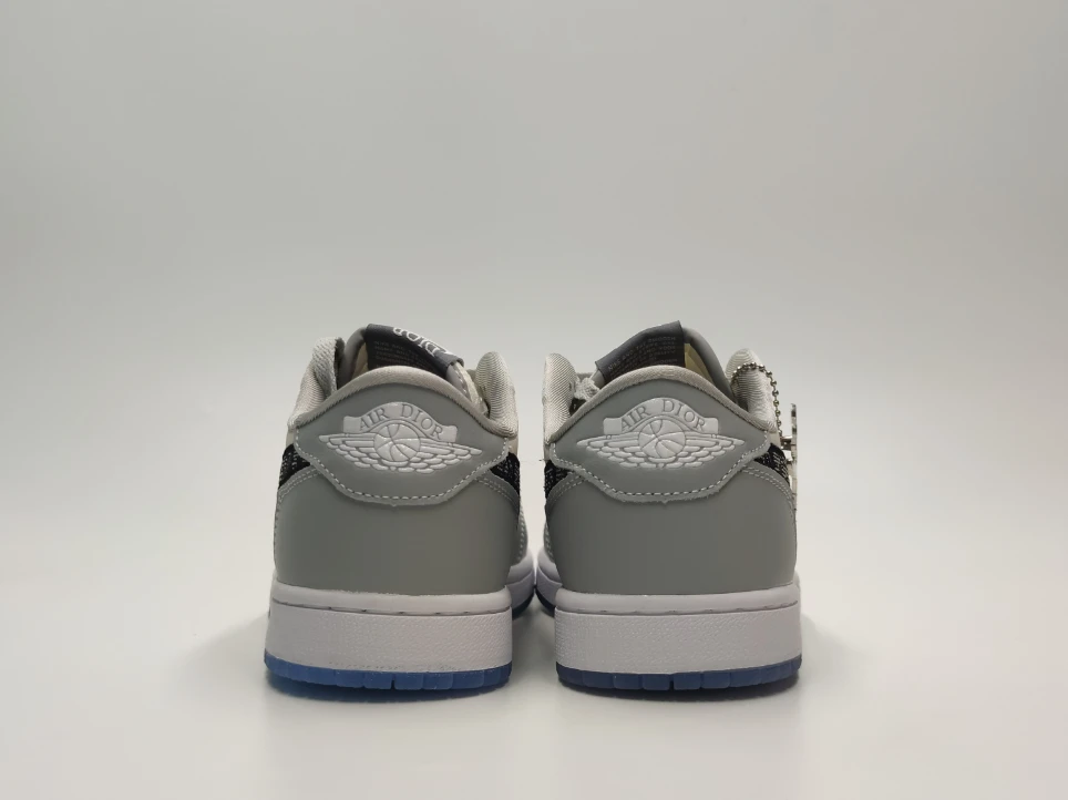 Dior x Air Jordan 1 Low Grey by Air Jordan
