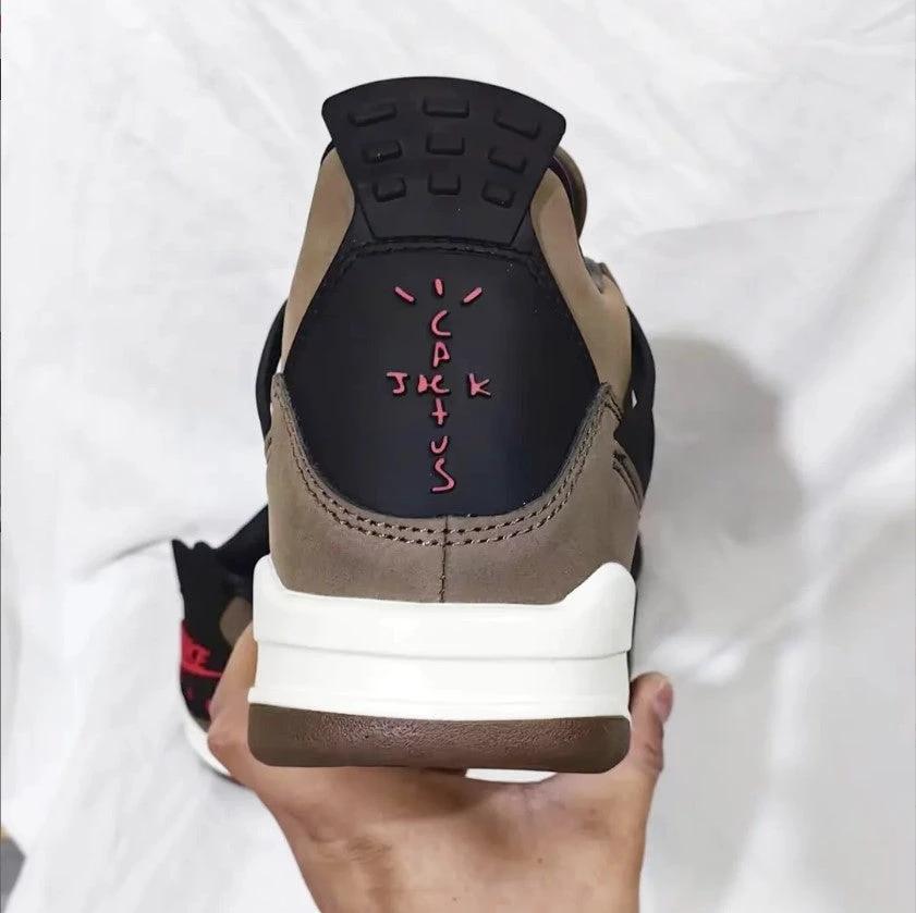 Travis Scott x Air Jordan 4 Olive Shoes Sneakers by Air Jordan