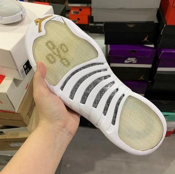 Air Jordan 12 White Platinum Owl x OVO by Air Jordan