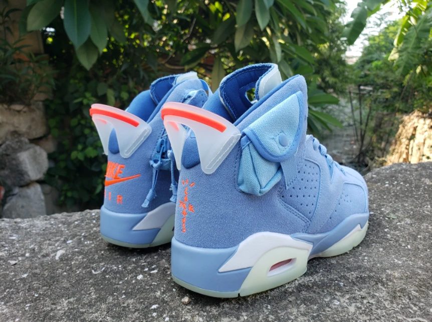 Travis Scott X Air Jordan 6 'British Khaki Blue' by Air Jordan