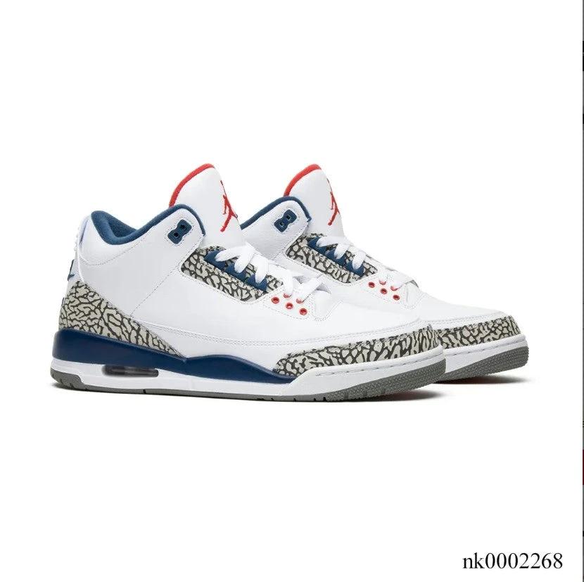Air Jordan 3 Retro True Blue Shoes Sneakers by Air Jordan