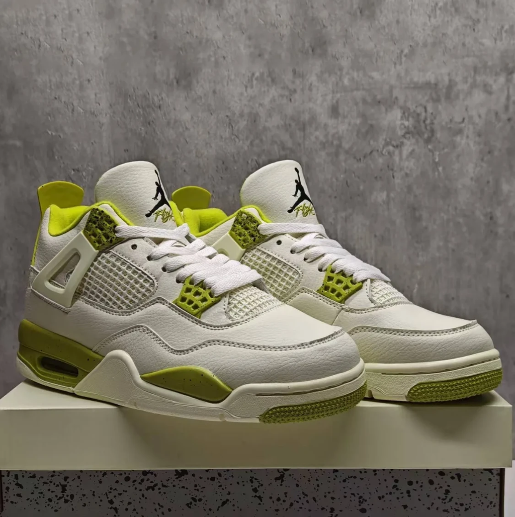 J.Balvin x Air Jordan 4 OG Lemonade Shoes Sneakers by Air Jordan