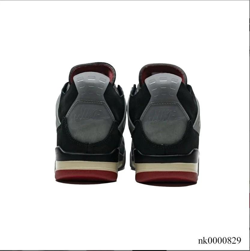 OFF-WHITE x Air Jordan 4 Bred Shoes Sneakers by Air Jordan