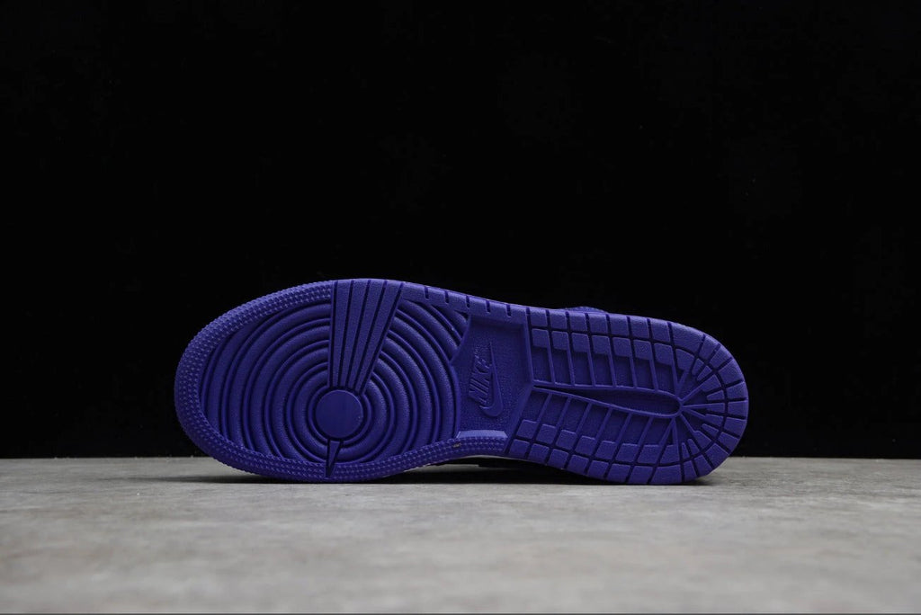 Air Jordan 1 Mid Black Dark Concord by Air Jordan