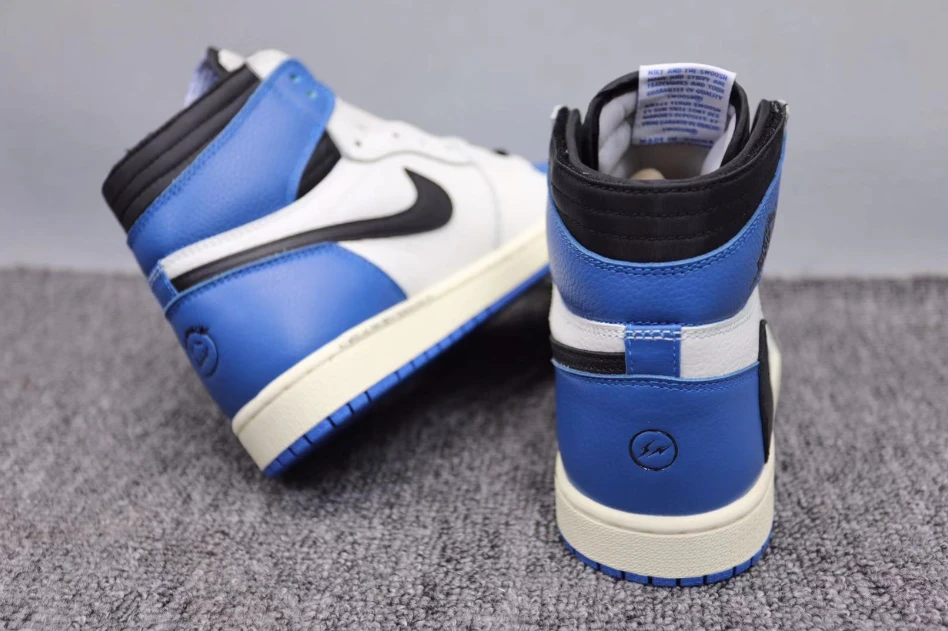 Travis Scott X Fragment X Air Jordan 1 High OG SP Military Blue by Air Jordan