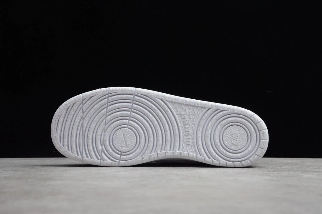 NK Court Borough Low 2 GS Triple White by Air Jordan