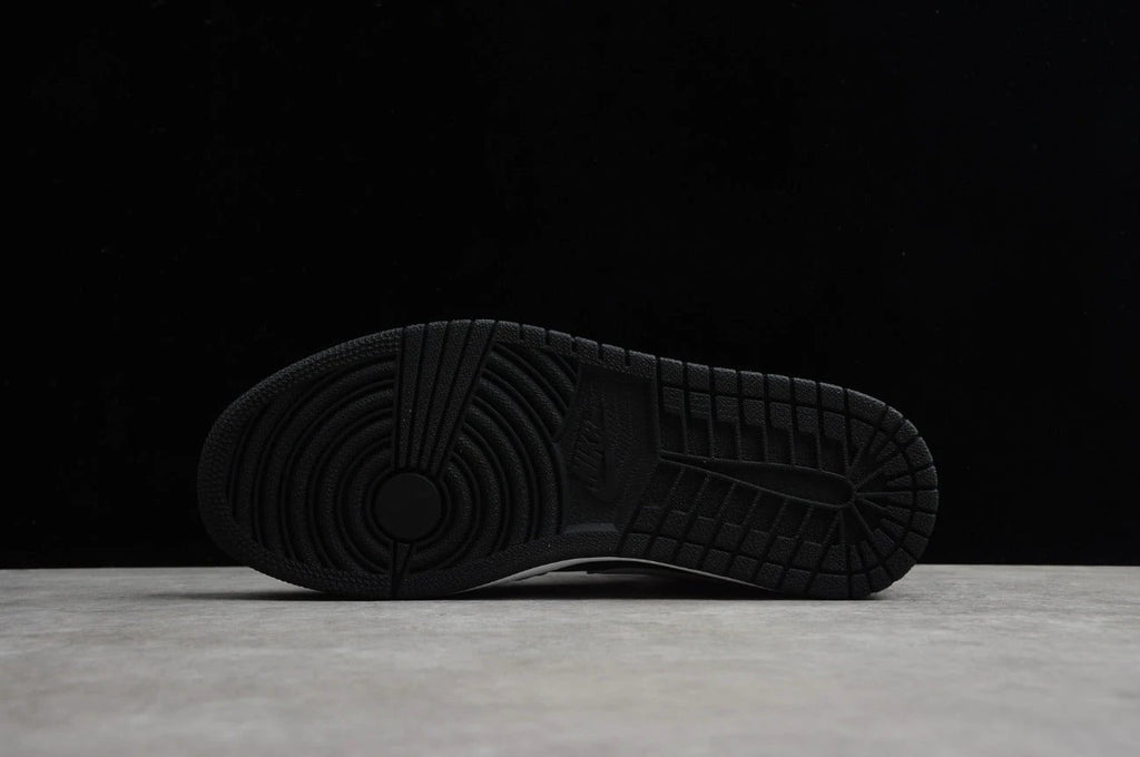 Air Jordan 1 Mid White Black by Air Jordan