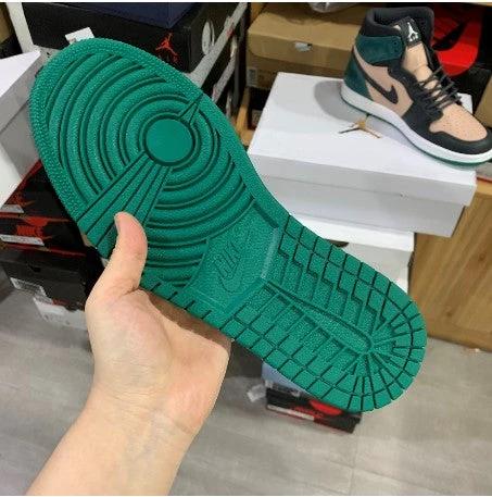 Air Jordan 1 Retro High Black Fossil-Pale Green by Air Jordan