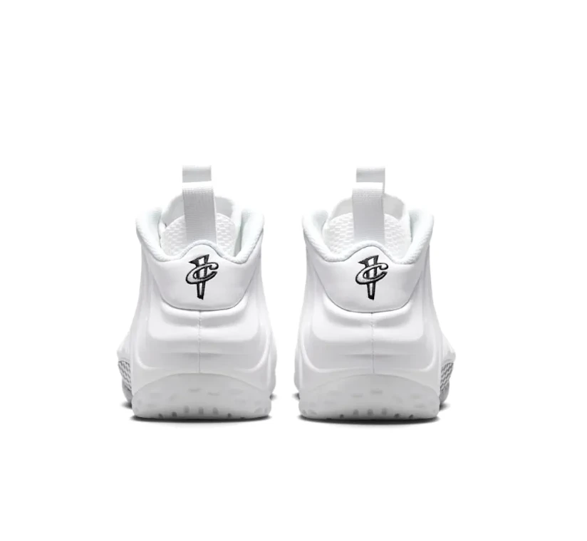 Air Foamposite One Triple White Shoes Sneakers by Air Jordan