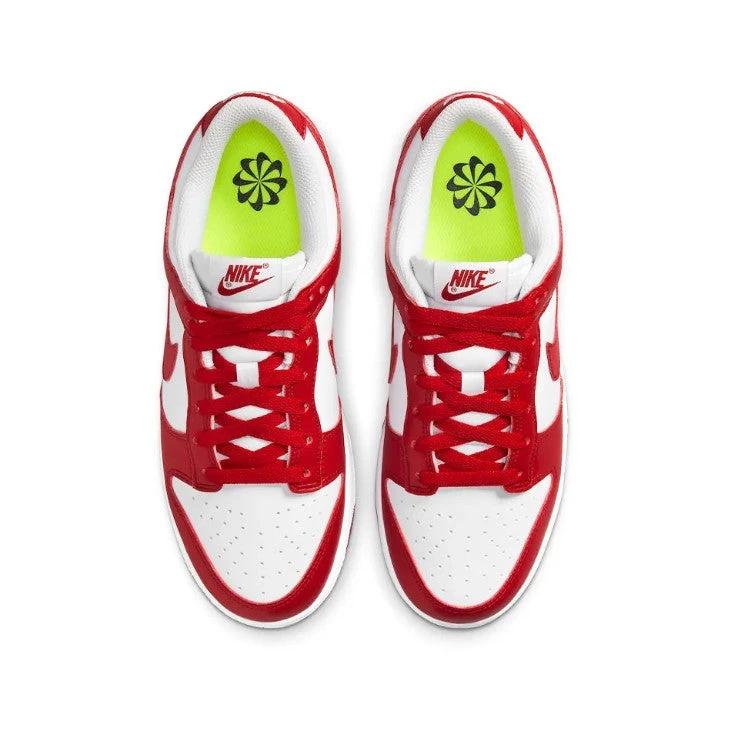 Dunk Low Next Nature White Gym Red Shoes Sneakers by Air Jordan