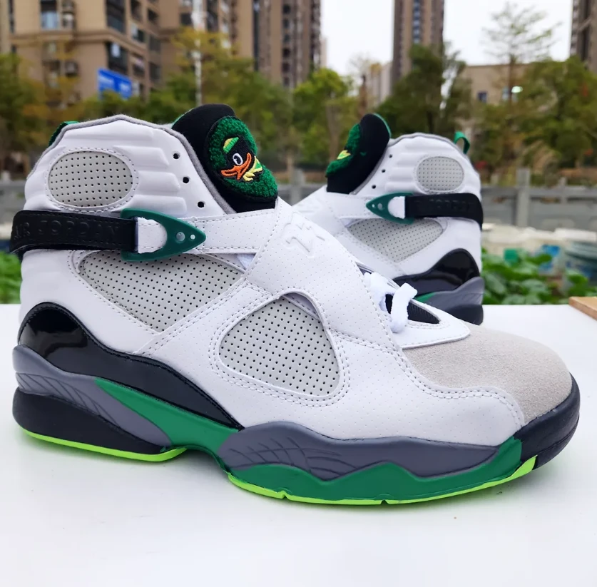 Air Jordan 8 University of Oregon PE Shoes Sneakers by Air Jordan