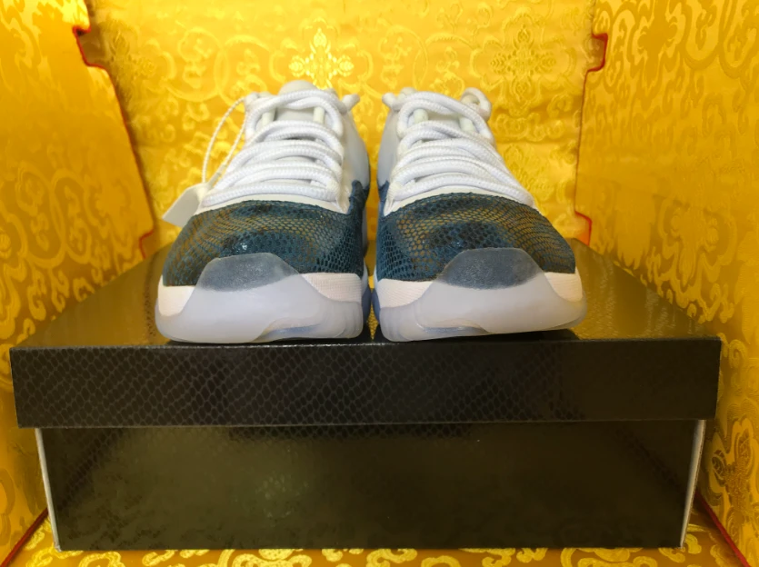 Air Jordan 11 Dark Blue Snake Pattern by Air Jordan