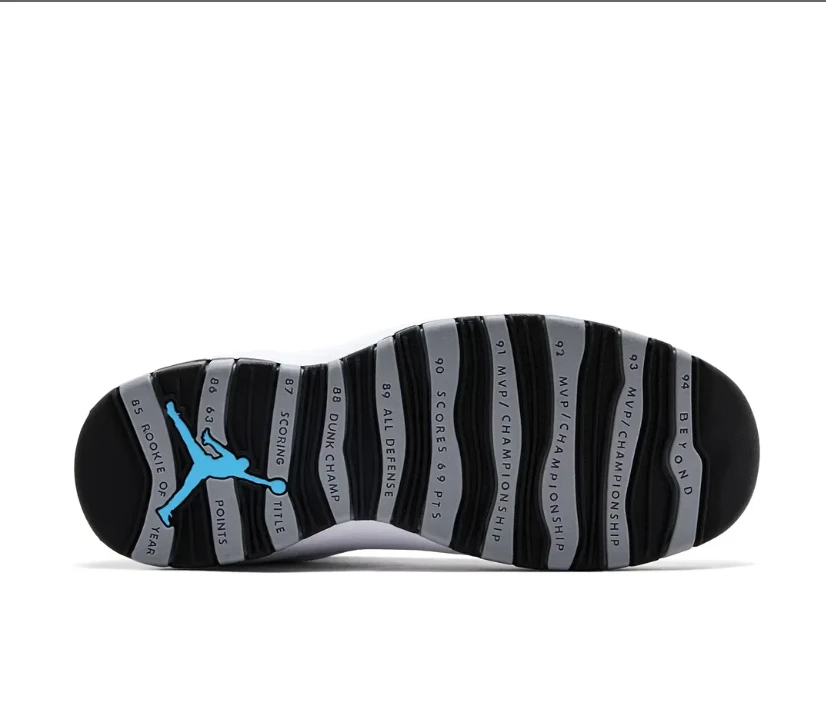 Air Jordan 10 Retro Steel Shoes Sneakers by Air Jordan