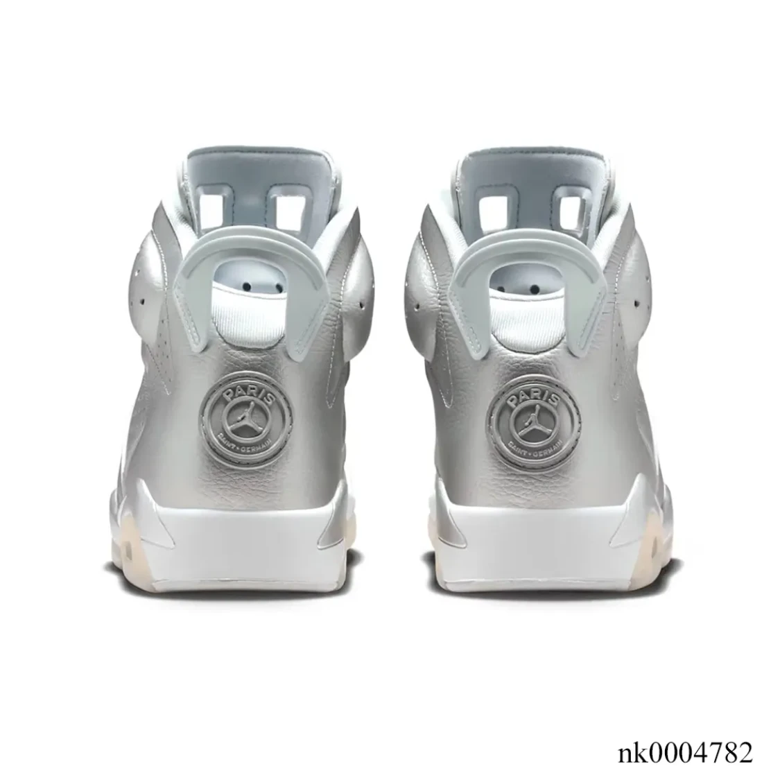 PSG x Air Jordan 6 Metallic Silver Shoes Sneaker by Air Jordan