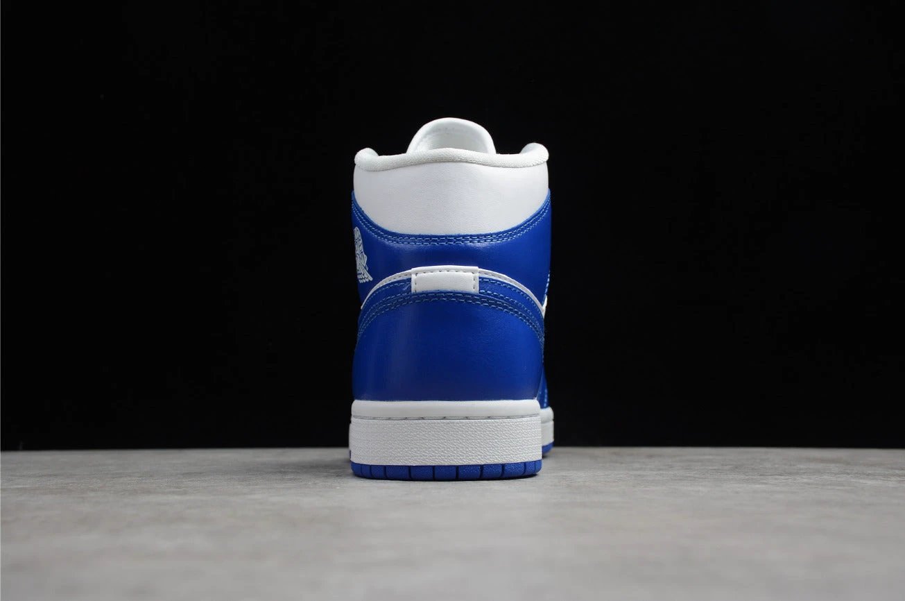 Air Jordan 1 Mid White Racer Blue by Air Jordan