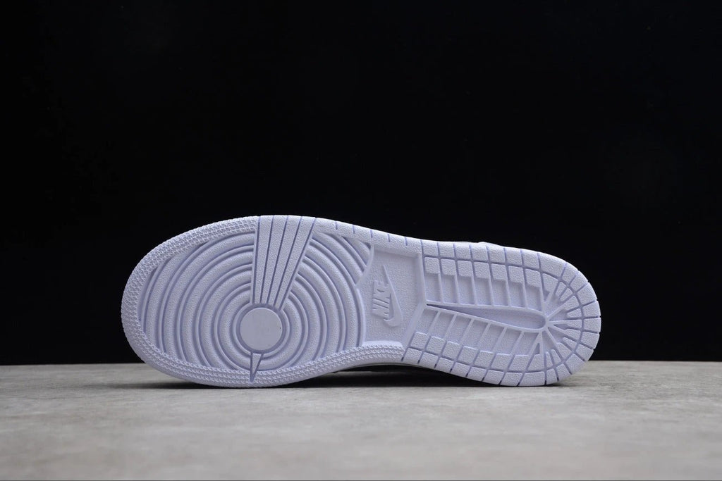 Air Jordan 1 Low Top White Purple by Air Jordan