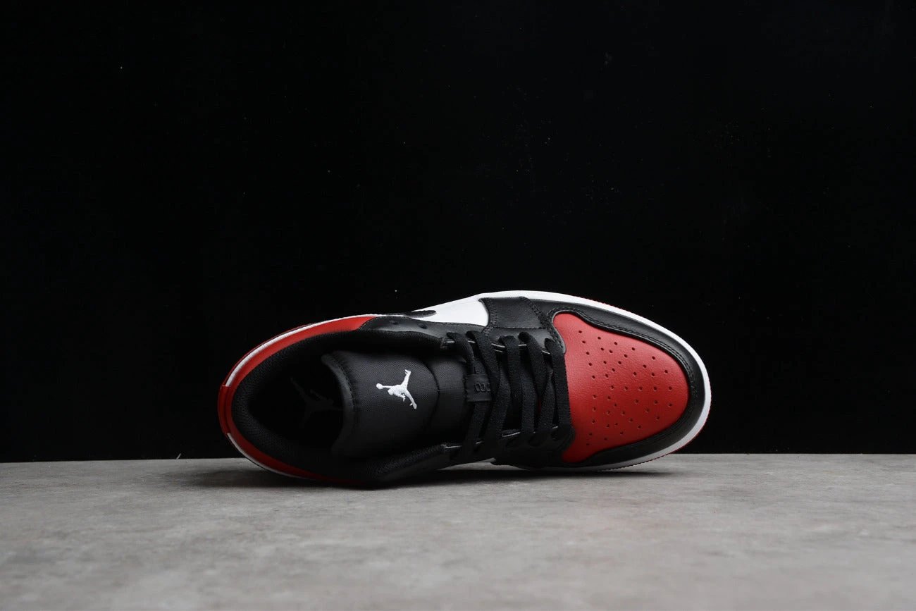 Air Jordan 1 Low Red And Black Toe by Air Jordan