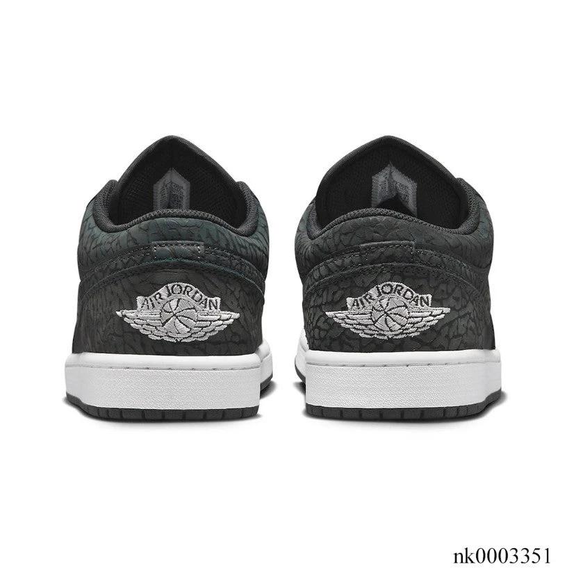 Air Jordan 1 Low SE Black Elephant Shoes Sneakers by Air Jordan