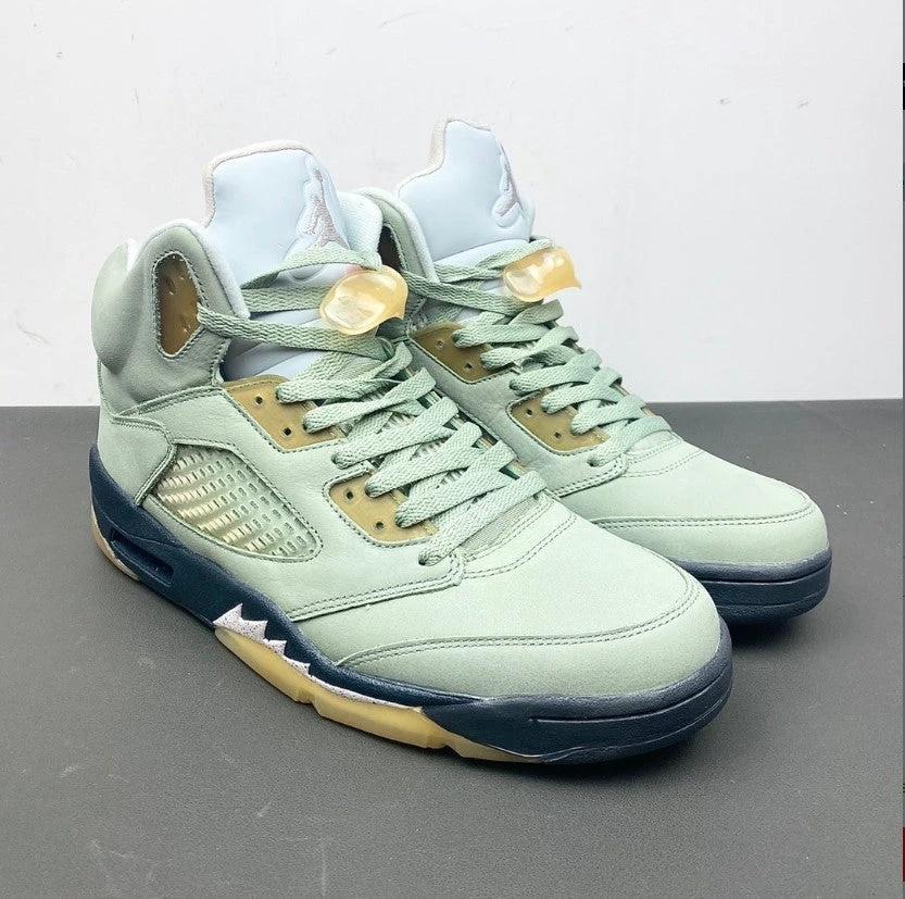 Air Jordan 5 Retro Jade Horizon Shoes Sneakers by Air Jordan