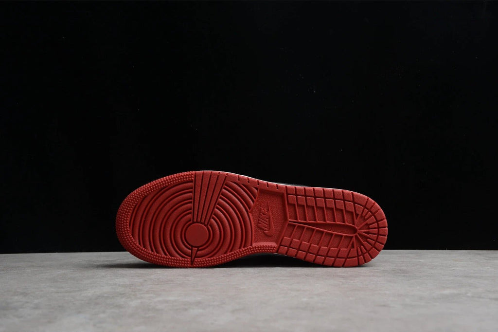 Air Jordan 1 Low Toe Red And Black by Air Jordan