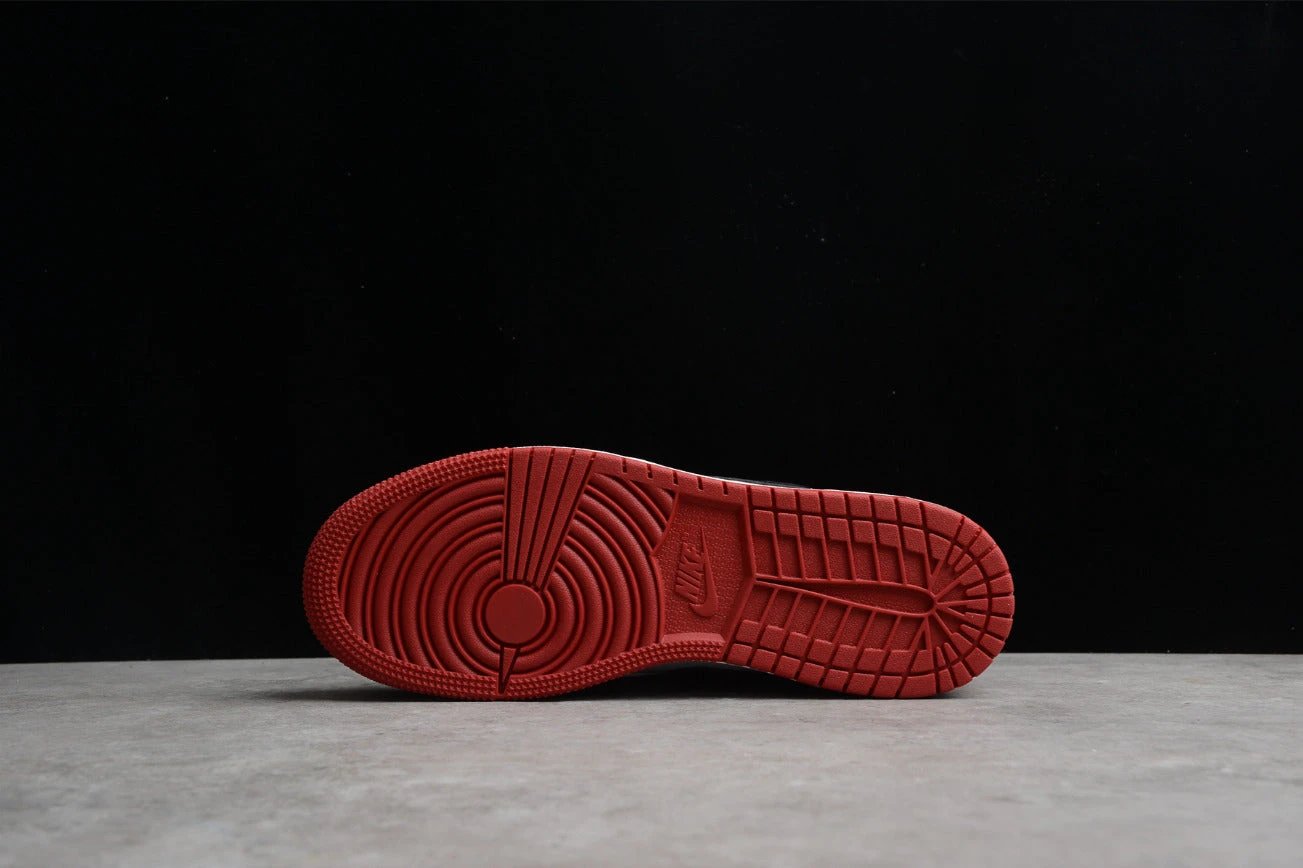 Air Jordan 1 Low Toe Red And Black by Air Jordan