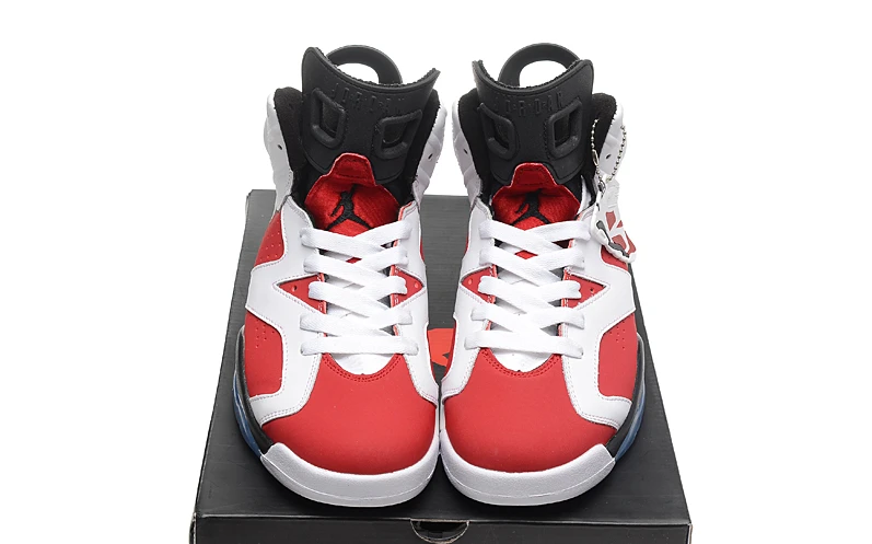 Air Jordan 6 Retro Carmine White Red Black by Air Jordan