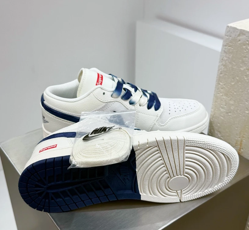 SUP x Air Jordan 1 Low Shoes Sneakers – nk0004263 by Air Jordan