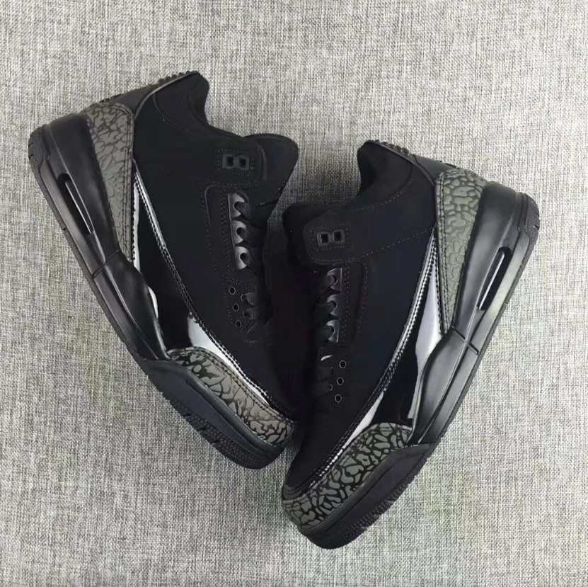 Air Jordan 3 Retro Black Cat by Air Jordan