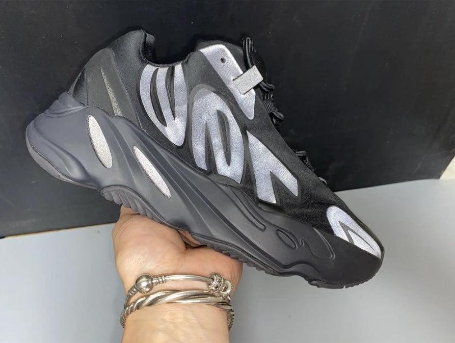 Yeezy Boost 700 MNVN Triple Black Shoes Sneakers by Air Jordan