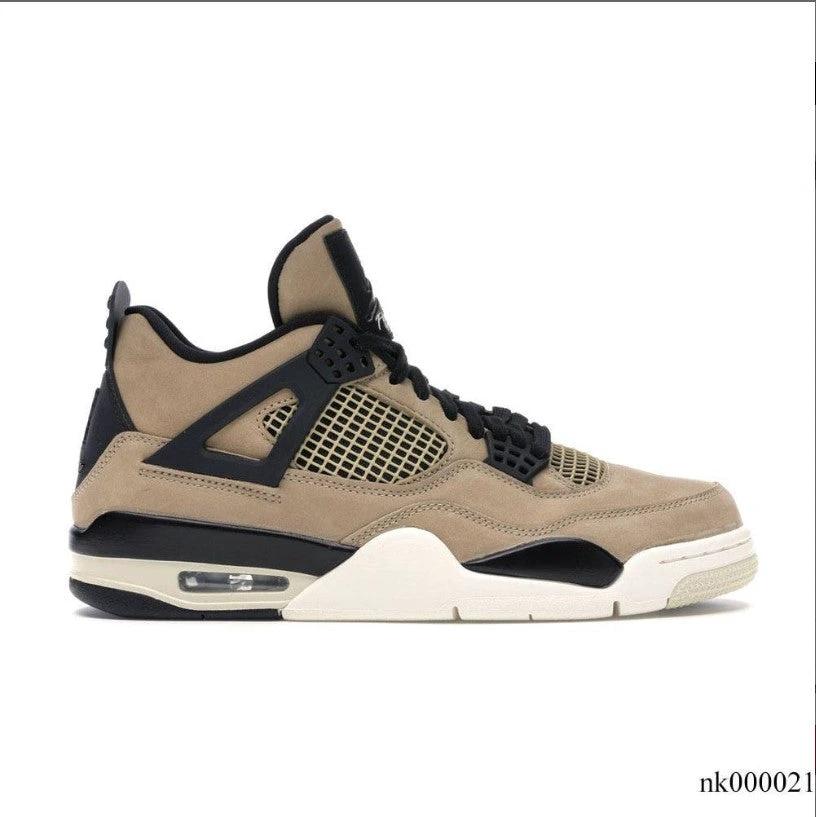 Air Jordan 4 Retro Fossil Shoes Sneakers by Air Jordan