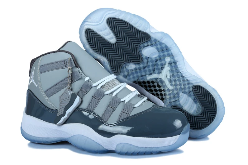 Air Jordan 11 Gray White by Air Jordan