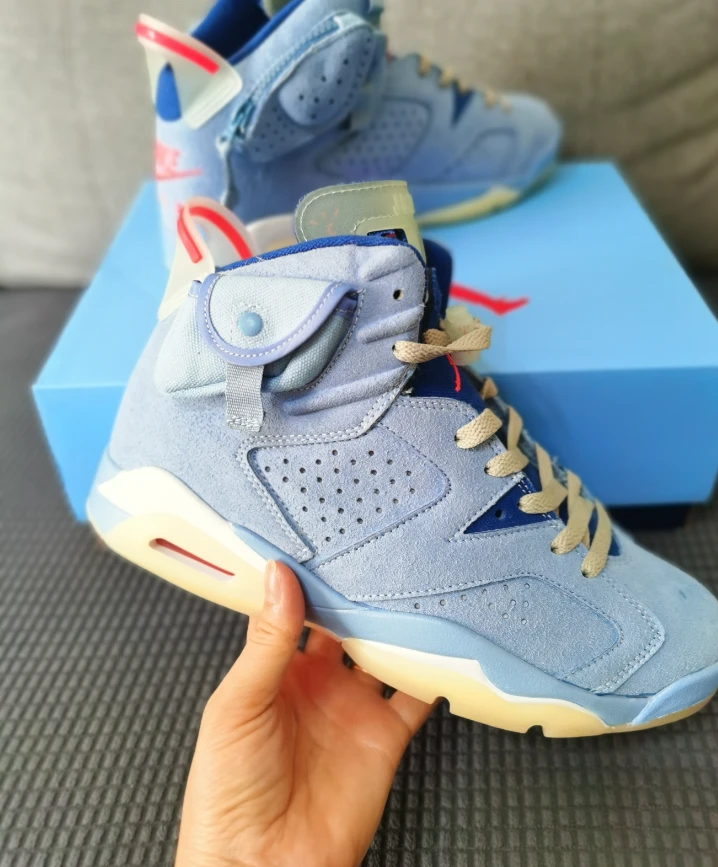 Travis Scott X Air Jordan 6 Light Blue by Air Jordan