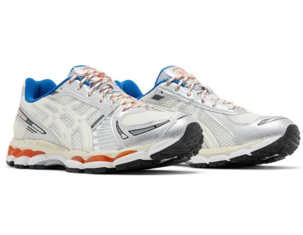 Ronnie Fieg x Asics Gel Kayano 12.1 Cream Blue Orange 1203A555-101 by Air Jordan