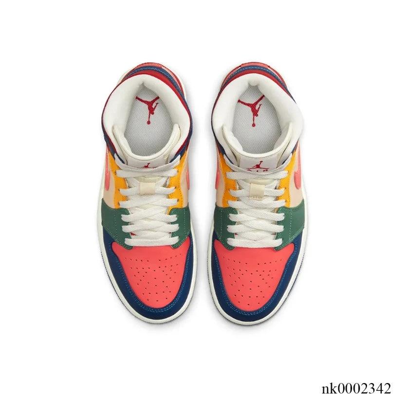Air Jordan 1 Mid SE Multi Color Shoes Sneakers by Air Jordan