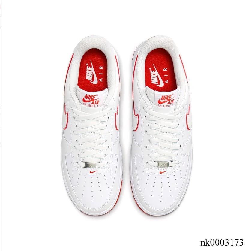 Air Force 1 Low White Picante Red Shoes Sneakers by Air Jordan