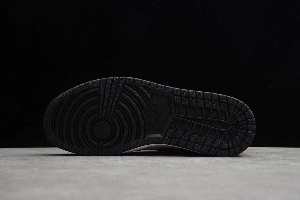 Air Jordan 1 Mid GS Orange Black by Air Jordan