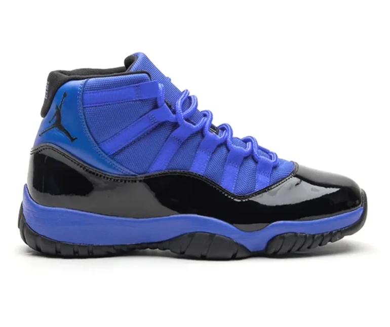 Air Jordan 11 Royal Blue And Black Shoes Sneakers by Air Jordan