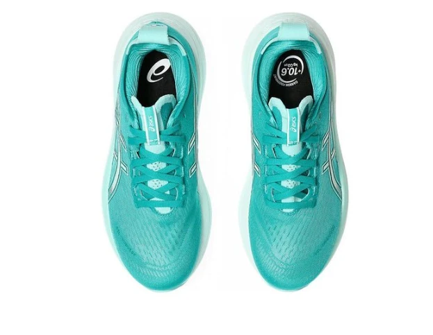 Asics Gel-Nimbus 27 Wave Teal Illuminate Mint 1012B753-400 by Air Jordan