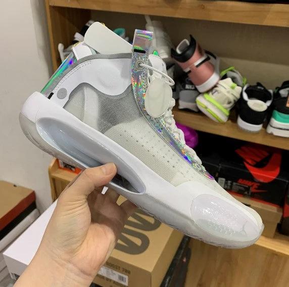 Air Jordan 34 White Laser by Air Jordan