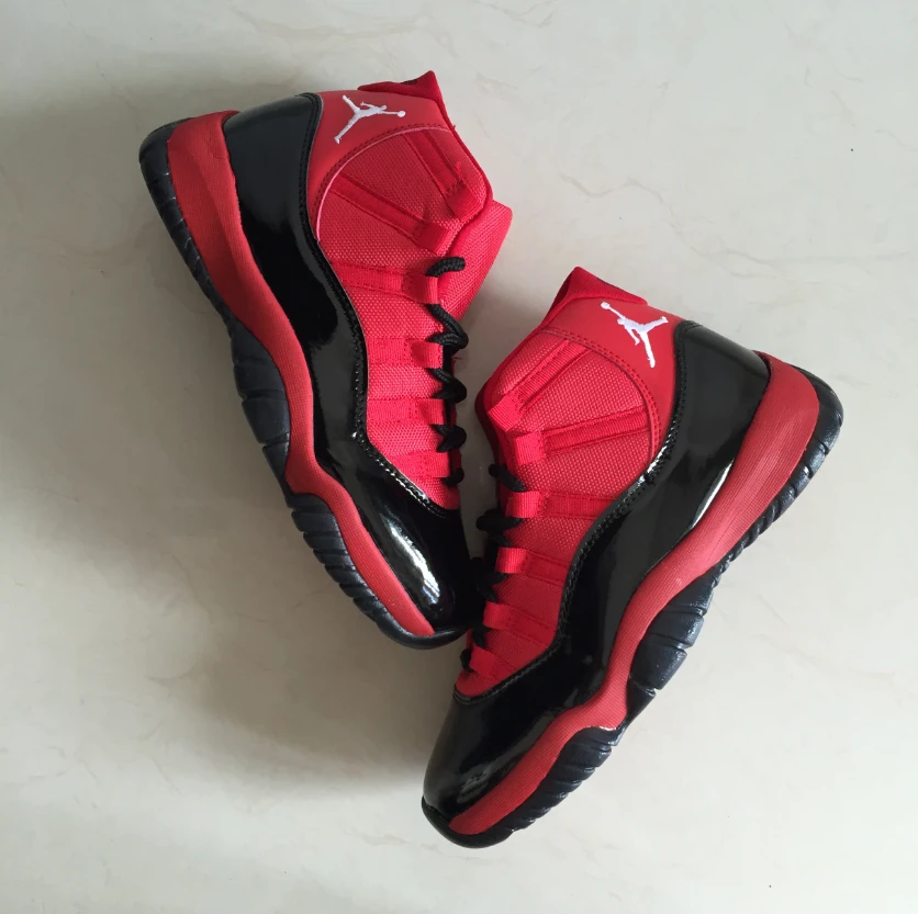 Air Jordan 11 Red Black by Air Jordan