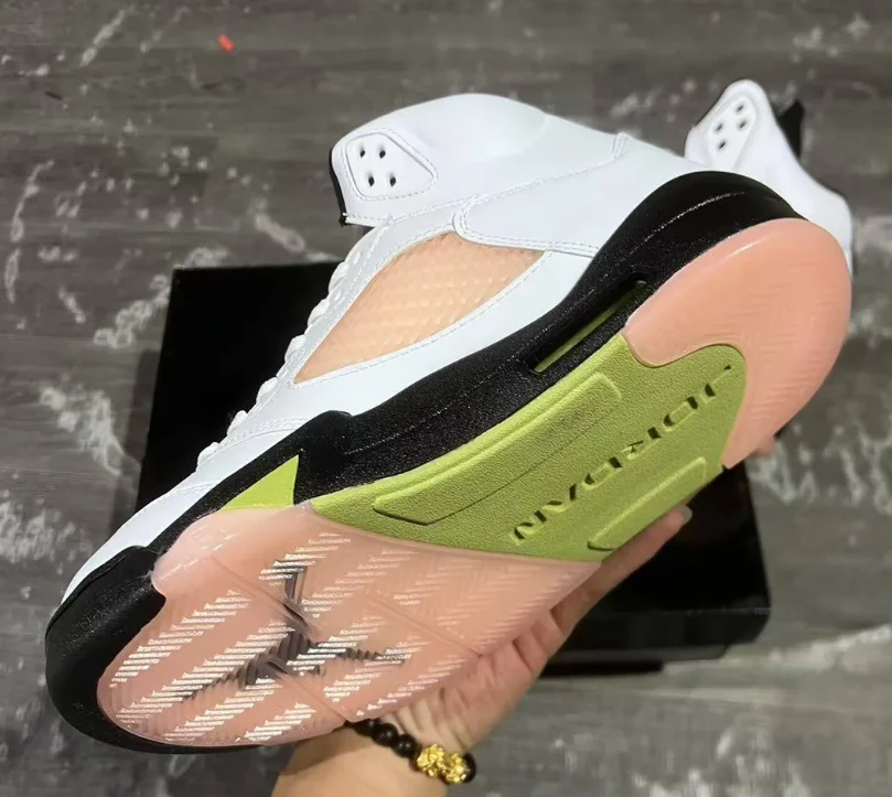 Air Jordan 5 Luminous Green Shoes Sneaker by Air Jordan