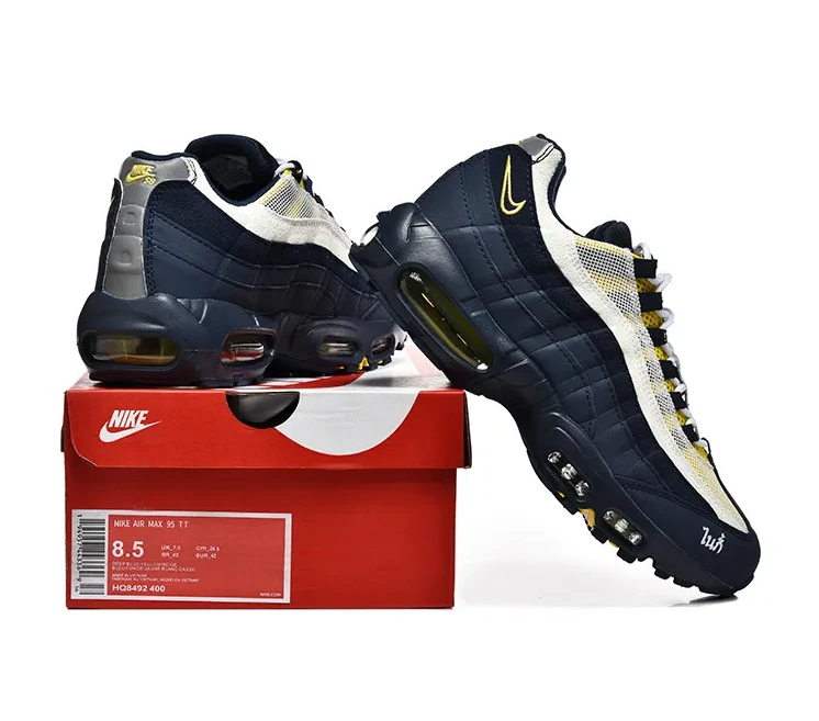 Eric Koston x AM 95 SB Obsidian Speed Yellow Shoes Sneakers by Air Jordan