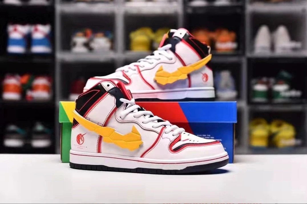 SB Dunk High Project Unicorn RX-0 x Gundam Shoes Sneakers by Air Jordan