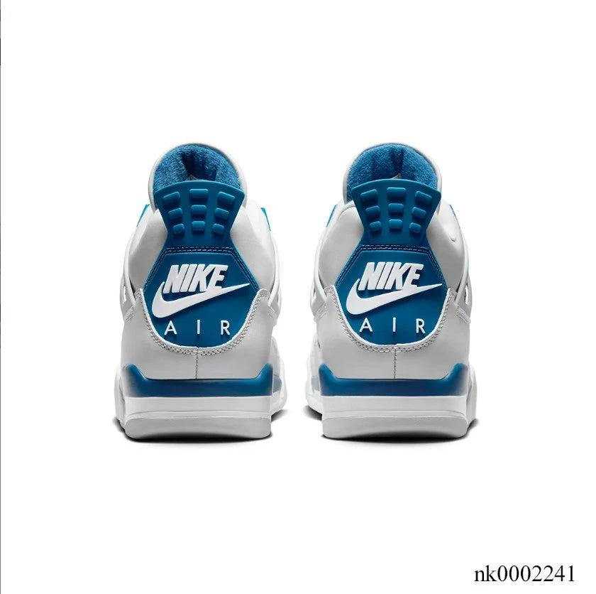 AJ 4 Retro Military Blue Shoes Sneakers by Air Jordan